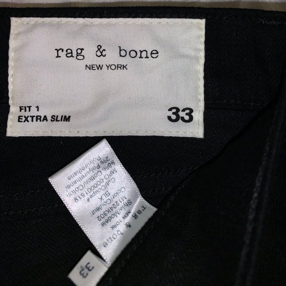 Men's Rag & Bone Black Jeans